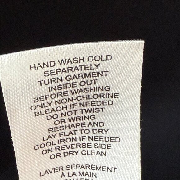 House of Harlow Black Long Sleeve Knit Dress Fitted Cocktail XS - Picture 11 of 12